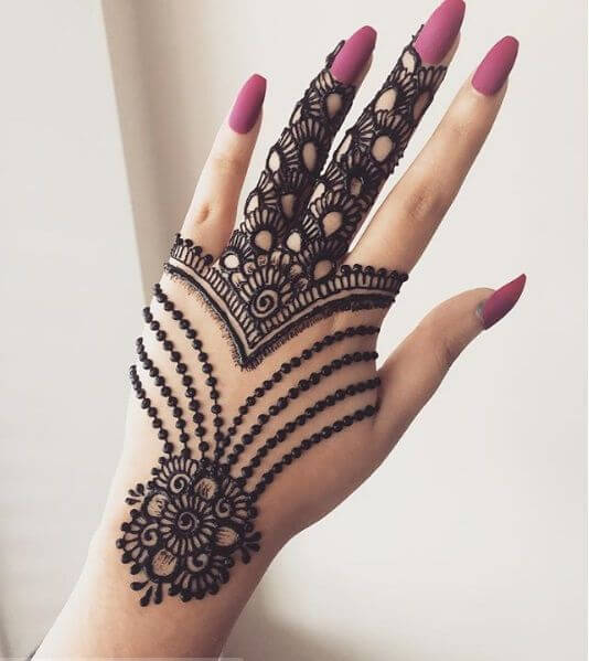 jewellery mehndi design
