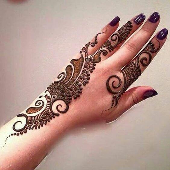 Modern Bridal Mehendi