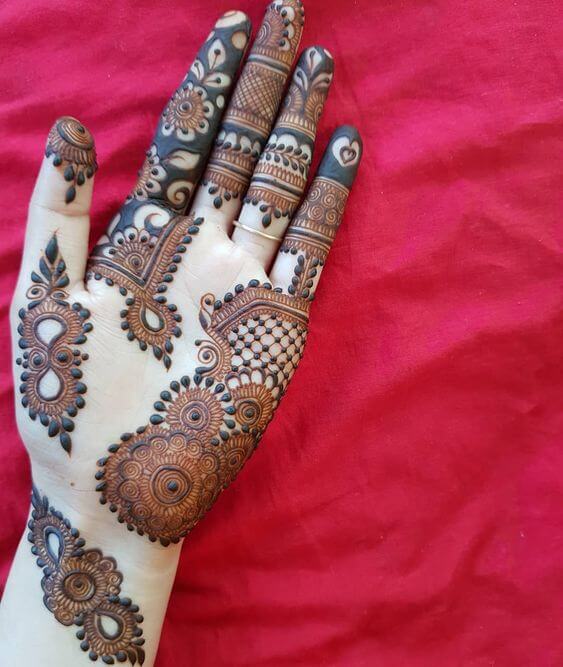 Modern Bridal Mehendi