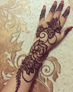 Shaded Mehndi Designs