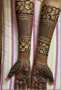 Shaded Mehndi Designs