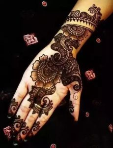 Shaded Mehndi Designs