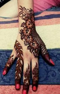 Shaded Mehndi Designs
