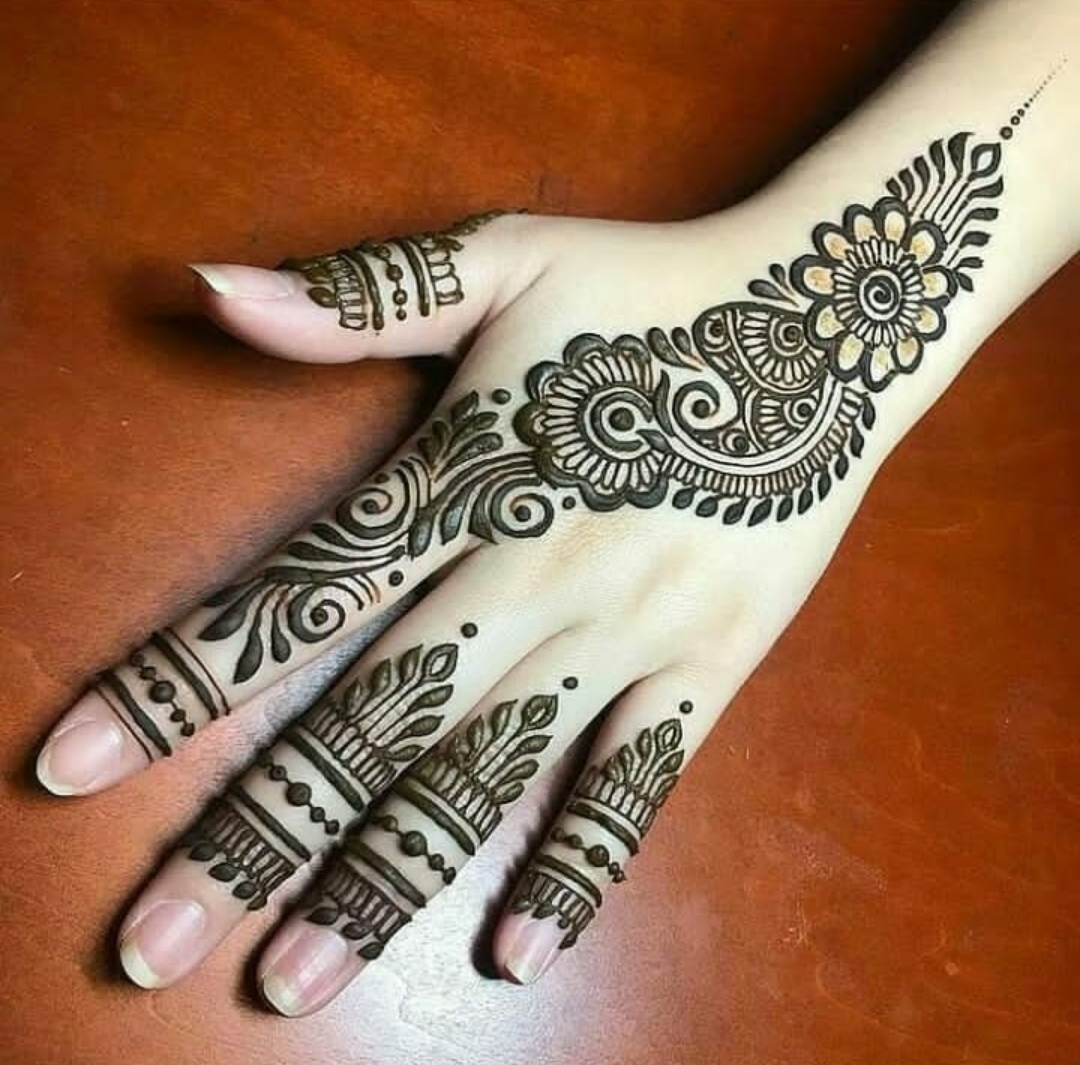 41 Mehndi Designs For Eid to Try This Year | Easy Henna Tattoos For Girls-sonthuy.vn