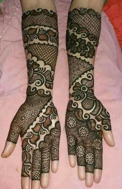 Creative Hyderabadi mehndi Designs