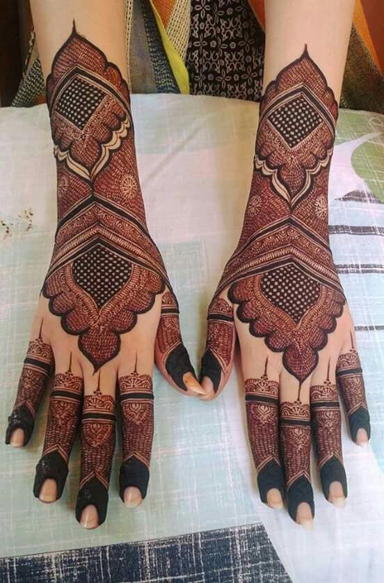 Hyderabadi henna designs