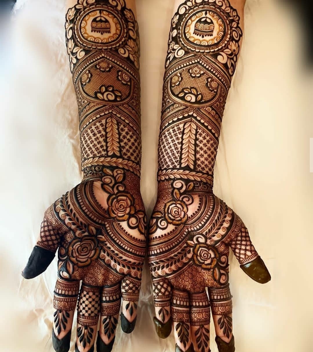 Hyderabadi Mehndi design